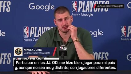 Jokic: "¿Eurobasket? Lo que va haber es mucha cerveza estos días..."