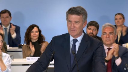 Feijóo presenta su candidatura al congreso del PP para "volver a ganar a Sánchez" y gobernar