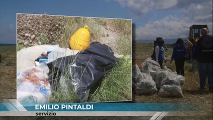 Pulizia tra Mortelle e Torre Faro, pesca grossa dei volontari