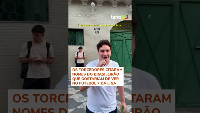 Torcedores apontam jogadores do Brasileirão que gostariam de ver na Kings League #shorts