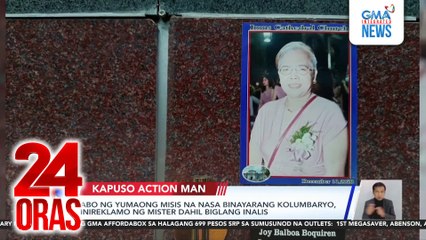 Abo ng yumaong misis na nasa binayarang kolumbaryo, inireklamo ng mister dahil biglang inalis | 24 Oras