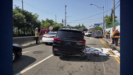 경기 부천시 7중추돌 사고...운전자 "급발진" 주장 / YTN