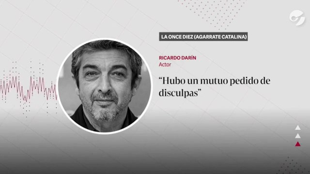 Ricardo Darín habló de su fuerte pelea con Julio Chávez y reveló qué se dijeron: Es un...