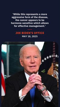 Joe Biden diagnosed with ‘aggressive’ prostate cancer