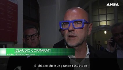 Corrarati eletto sindaco di Bolzano: "Un grande momento di responsabilita'"