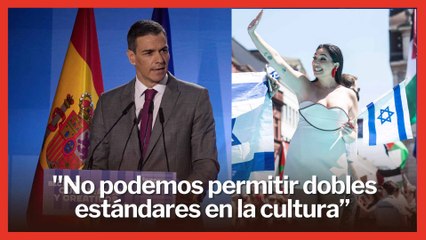 Sánchez dice que Israel no debería participar en Eurovisión