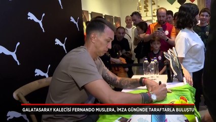 Muslera, Galatasaray taraftarlarıyla bir araya geldi