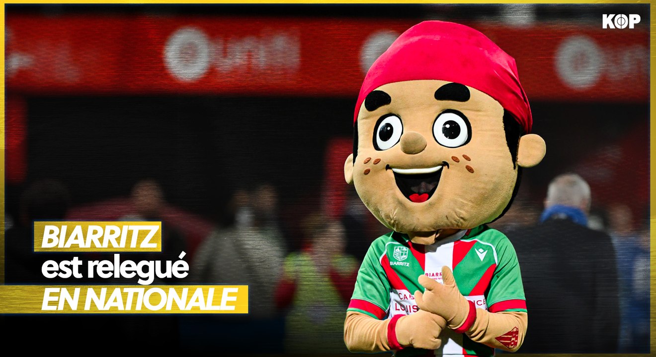 🔴⚪ Le Biarritz Olympique est relégué en Nationale !