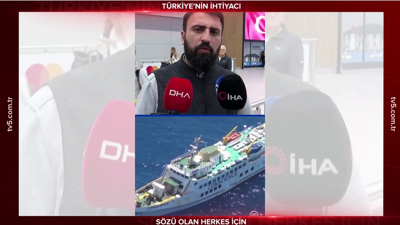 İHA saldırısına uğrayan "Conscience" gemisindeki beş Türk vatandaşı Türkiye'ye dönecek