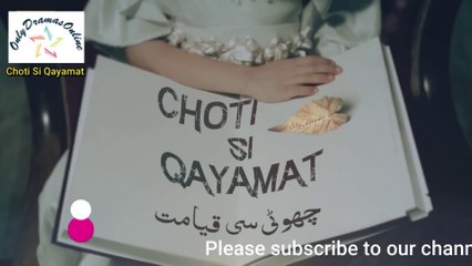 Shirk ka Anjam | Choti si Qayamat Episode 1 a beautiful Turkish drama