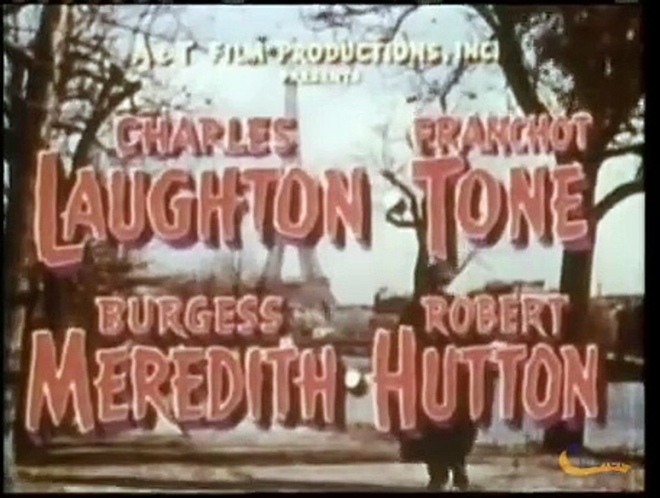 EL HOMBRE DE LA TORRE EIFFEL (The Man On The Eiffel Tower, 1950, Full Movie, Spanish, Cinetel) HD