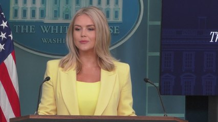 Taylor Swift question leaves Karoline Leavitt in stitches during White House briefing