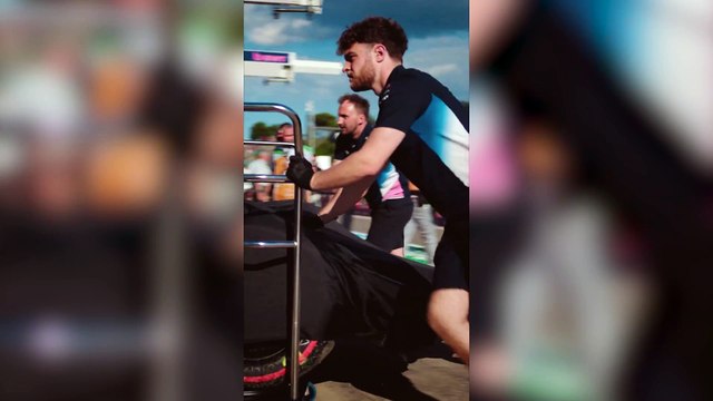 Alpine repara el auto que destrozo Franco Colapinto