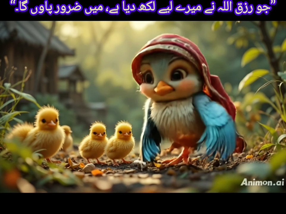 جو رزق اللہ نے میرے لیے لکھ دیا ہے#youtubeshorts #islamicquotes #birds
