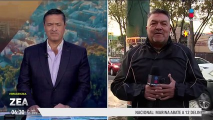 Se registra fuga de agua en Miguel Ángel de Quevedo y la calle Tres Cruces