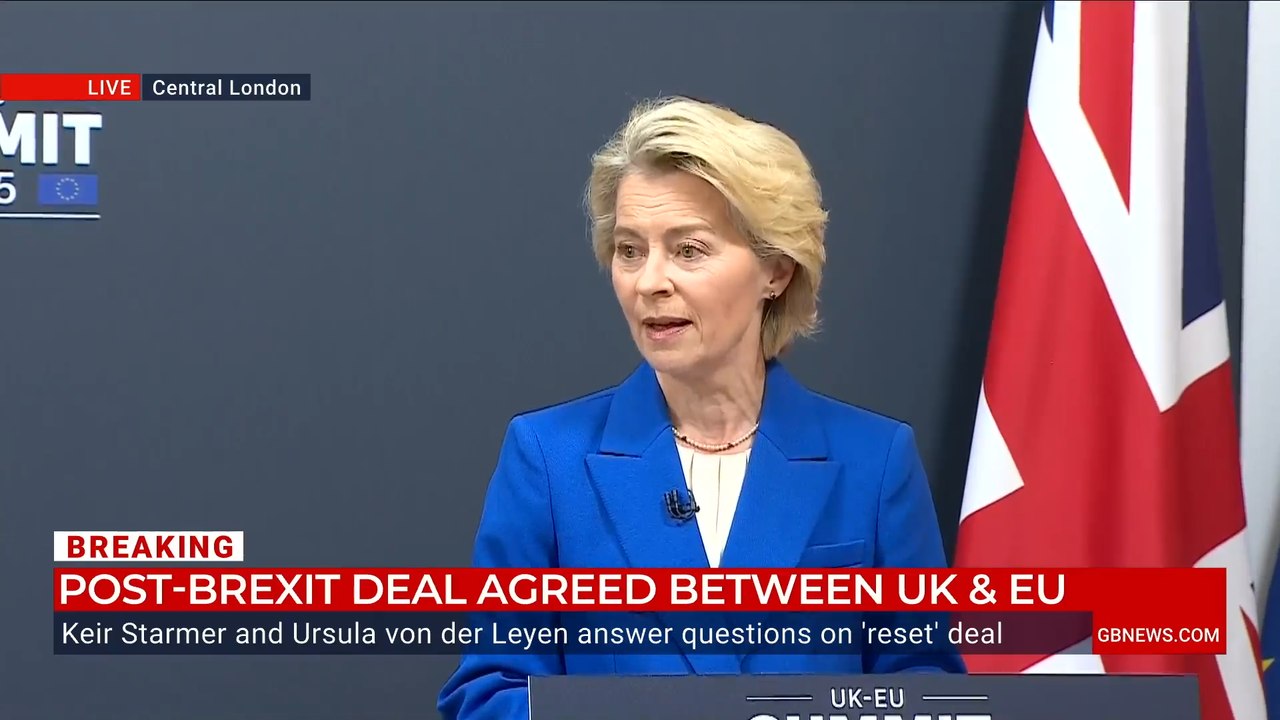 Ursula von der Leyen: 'EU-UK Brexit reset is a new chapter in our unique relationship'