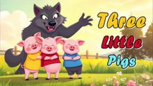 The Three Little Pigs 🐷 And The Bad Wolf 🐺| Fairy Tales | Bedtime Stories for kids | Read aloud