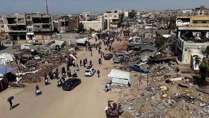 İsrail'in saldırıları sonrası Filistinliler, güvenli bölgelere göç ediyor