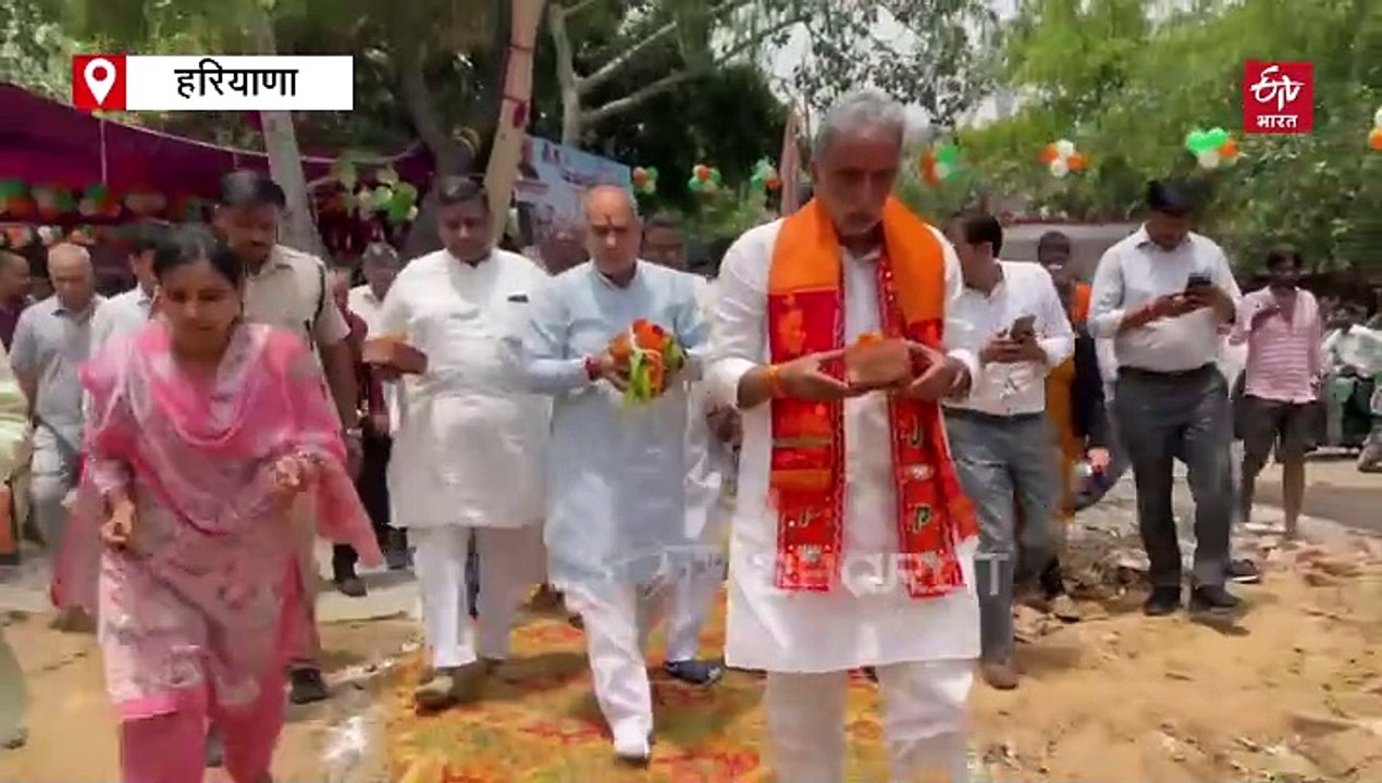 केंद्रीय राज्य मंत्री कृष्णपाल गुर्जर का कांग्रेस पर करारा हमला, बोले- पिछली सरकारों ने आतंकवादियों के खिलाफ कार्रवाई नहीं की