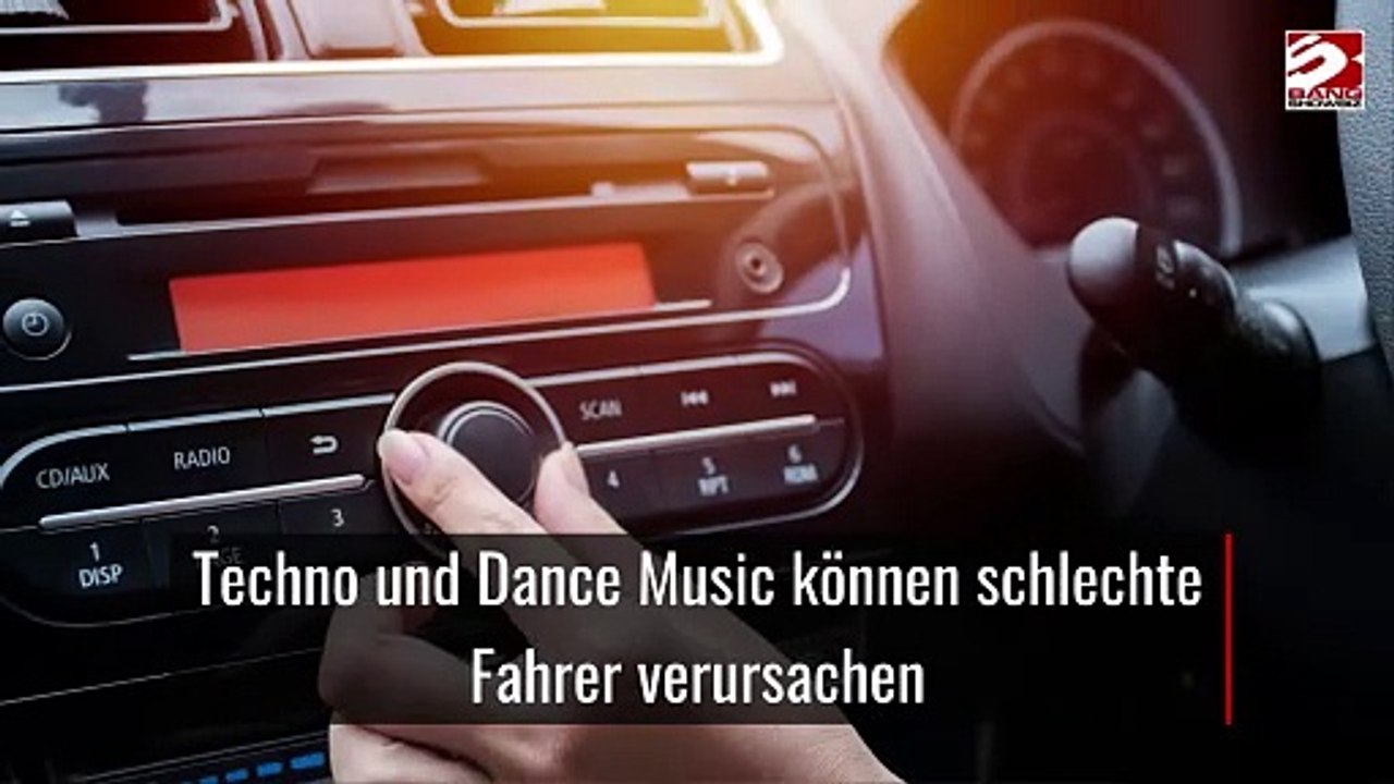 Techno und Dance Music können schlechte Fahrer verursachen