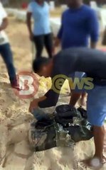 Carregamento de cocaína é encontrado em praia próxima a resort de luxo em Sauipe; ASSISTA