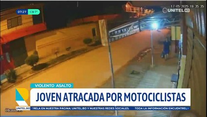 Joven atracada en Santa Cruz