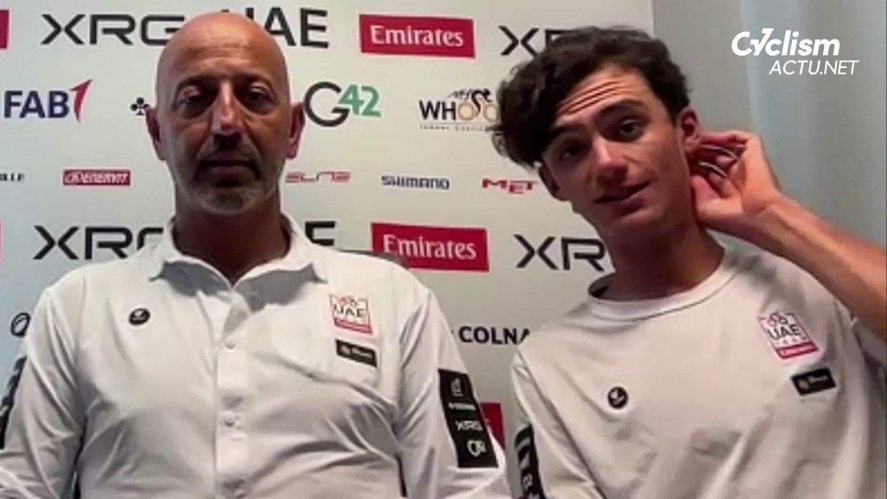 Cycling - Giro d'Italia 2025 - Isaac Del Toro : "Tadej Pogacar sent me a message before Strade Bianche stage... I think he believes in me"