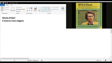 Clase de oralidad ITALIANO con Il cuore é uno zingaro Nicola Di Bari