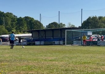 Ifan Jones scores winning penalty for Penrhyndeudraeth against Glanraeth in  Snowdonia Fire & Security Cup