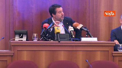 Ponte Stretto, Salvini "Abbandonare opera per possibili infiltrazioni sarebbe resa dello Stato"