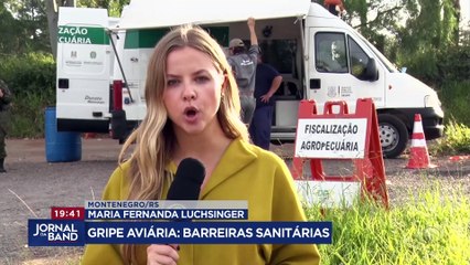 Gripe aviária: governo do RS instala barreiras de desinfecção