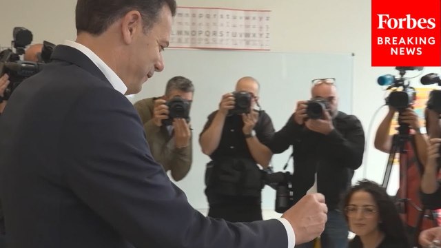 Portuguese Prime Minister Luís Montenegro Casts His Vote In Portugal's Snap Election