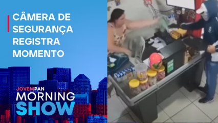Comerciante MATA um e FERE outro criminoso em TENTATIVA de ASSALTO; VEJA