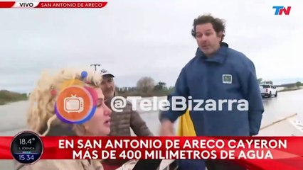 El reclamo de Giuliana Salguero por la falta de cuidados de TN en su cobertura de las inundaciones