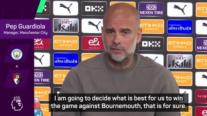 Guardiola not promising Kevin De Bruyne a final home match start