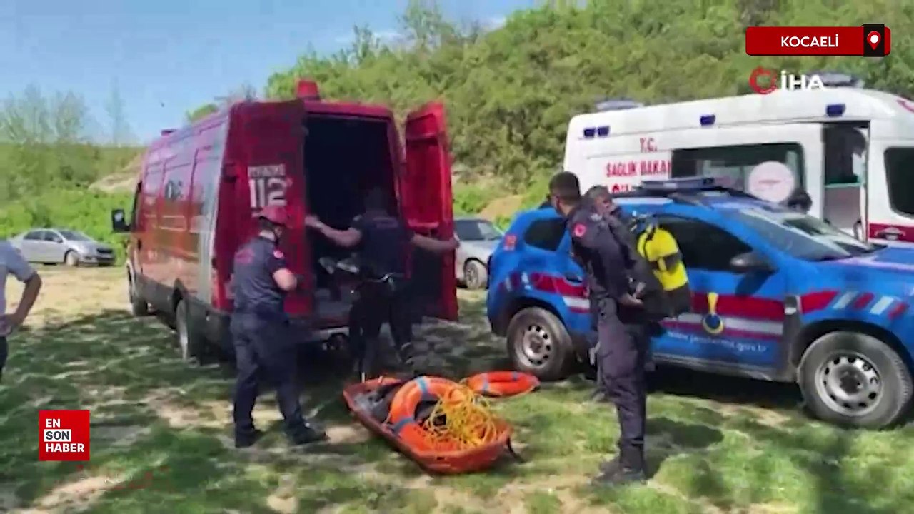 Kocaeli'de 16 yaşındaki çocuk girdiği derede boğuldu