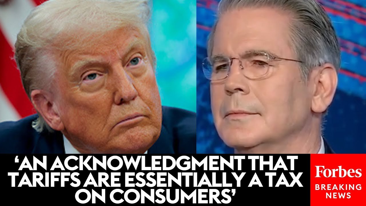 Treasury Secretary Scott Bessent Grilled On Trump Saying Walmart Should 'Eat The Tariffs' On China