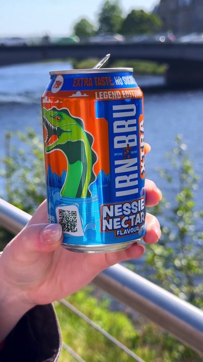 People of Inverness Try the New Irn Bru Nessie Nectar-Flavour