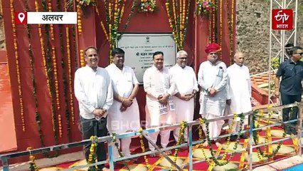 अलवर में मुख्यमंत्री भजनलाल शर्मा ने कांग्रेस पर साधा निशाना, कहा- ट्वीट करने से नहीं चलता काम