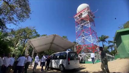 Ponen en funcionamiento un nuevo radar Doppler en Puerto Plata