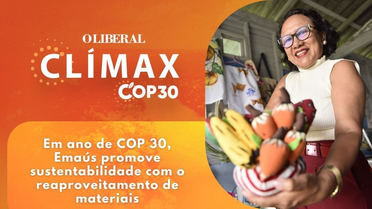 Em ano de COP 30, Emaús promove sustentabilidade com o reaproveitamento de materiais