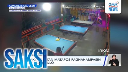 Lalaki, sugatan matapos paghahampasin ng maso sa ulo | Saksi