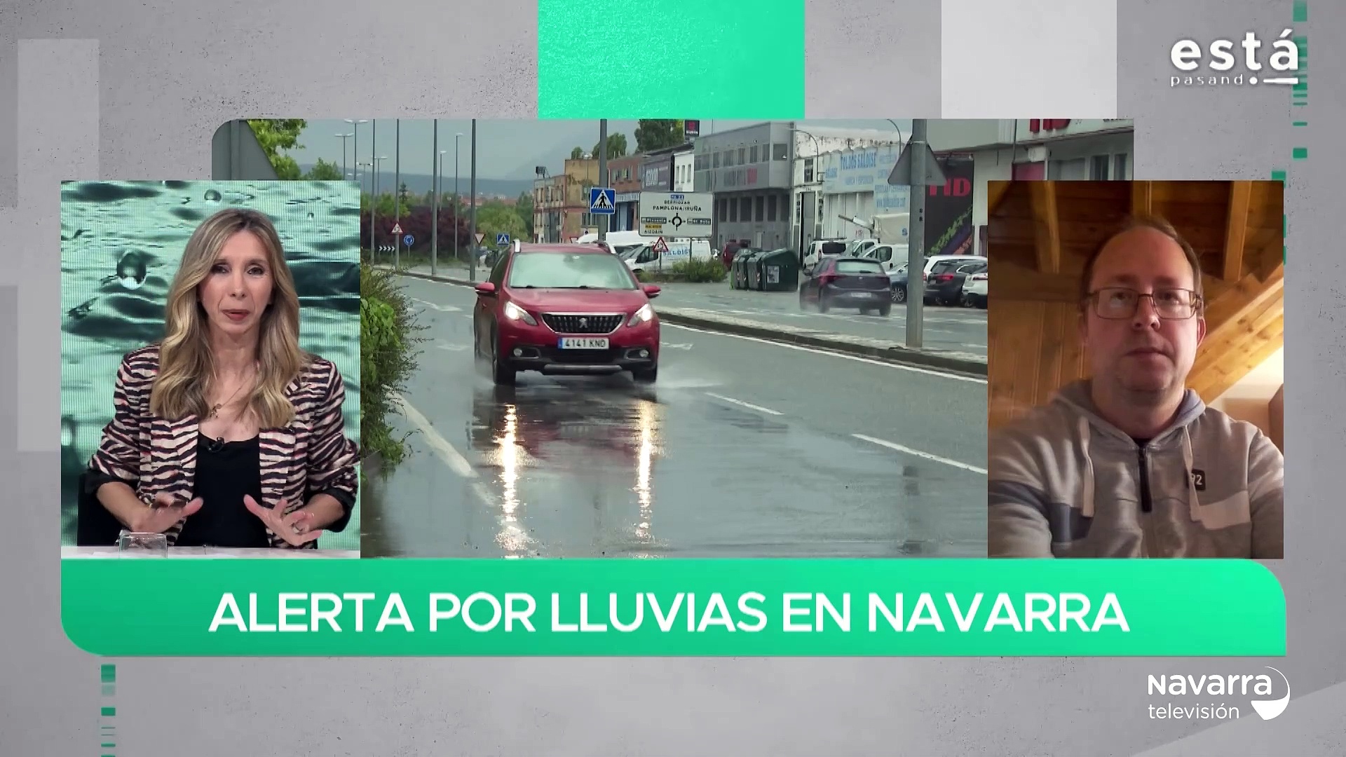 Navarra en alerta por tormentas
