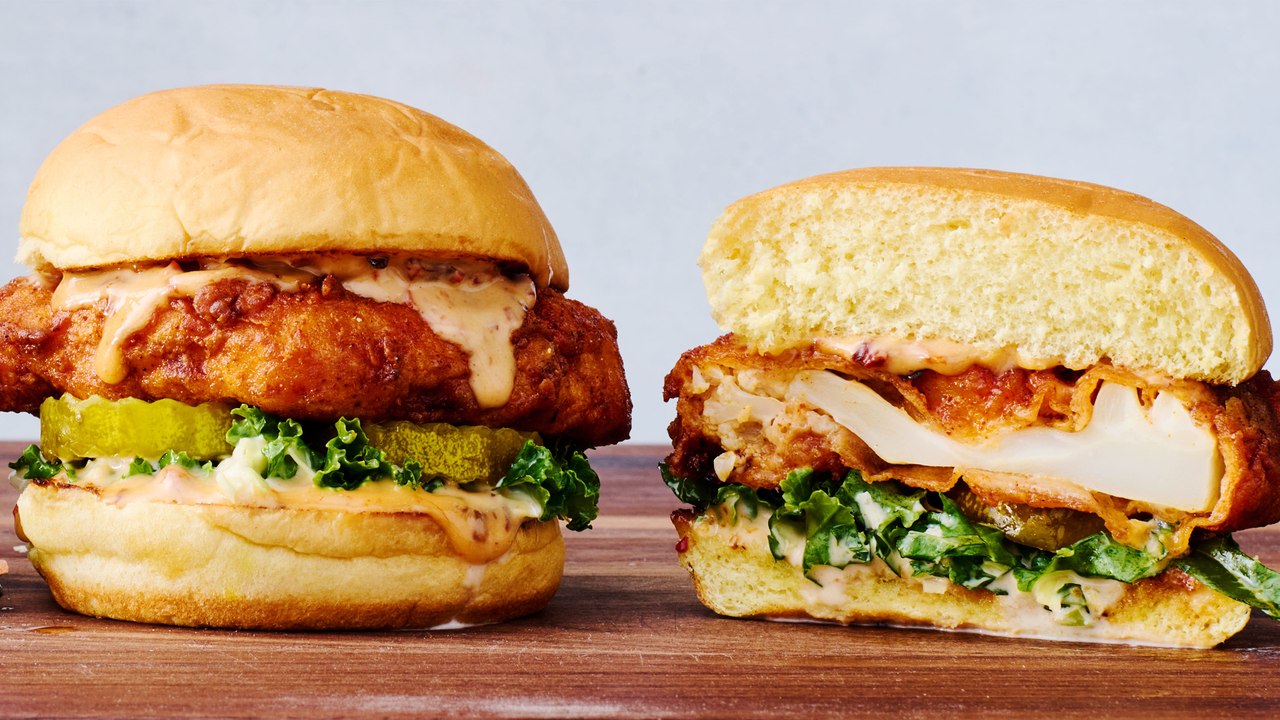 I Make Copycat Dave's Hot Chicken Cauliflower Sliders For All My ...