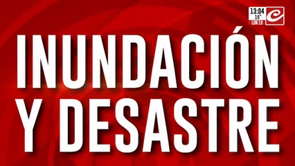 La emoción de los que perdieron todo: sin frazadas y durmiendo en los charcos