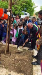 Gualtieri - Via Monte Ruggero, al Tufello, diventa una bellissima #stradascolastica (19.05.25)