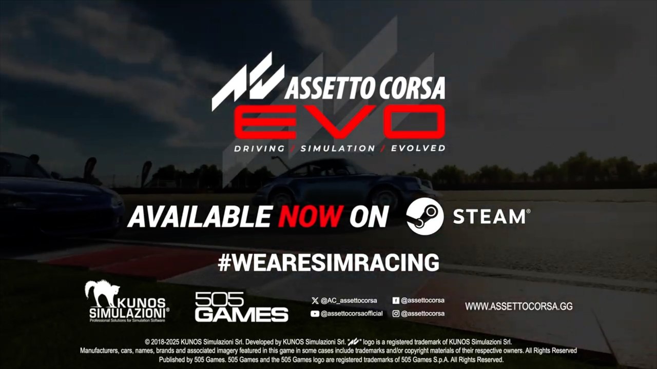 Assetto Corsa EVO Official Early Access Update Launch Trailer