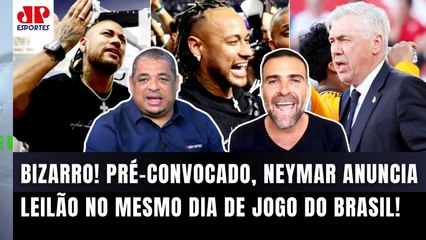 "QUE INFORMAÇÃO BIZARRA, cara!!! O NEYMAR simplesmente..." OLHA ISSO! | Seleção, Ancelotti e Santos