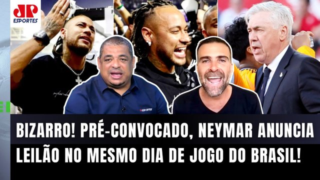 QUE INFORMAÇÃO BIZARRA, cara!!! O NEYMAR simplesmente... OLHA ISSO! | Seleção, Ancelotti e Santos