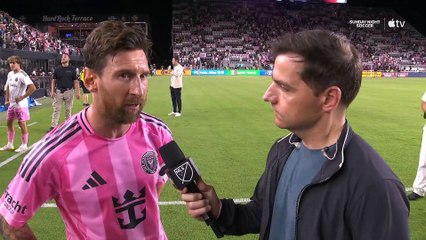 Las declaraciones de Messi
